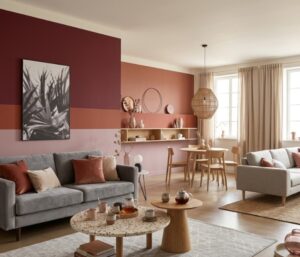 Peinture couleur terracotta : 15 idées déco tendance pour salon et chambre en 2026