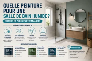 Quelle peinture pour une salle de bain humide ?