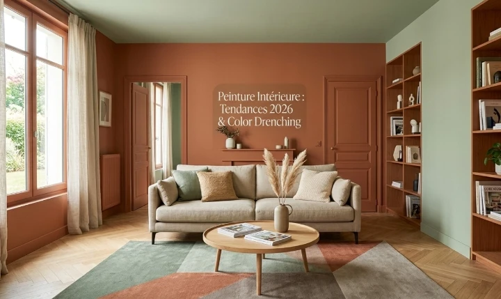 couleur peinture tendance 2026 et techniques 