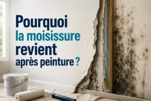 Pourquoi la moisissure revient après peinture ?