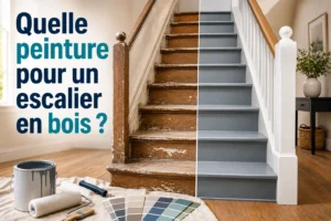 Quelle peinture pour un escalier en bois ?