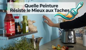 Quelle peinture résiste le mieux aux taches ?