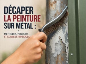 Décaper la peinture sur métal : méthodes, outils et produits efficaces