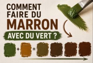 Comment faire du marron avec du vert ?